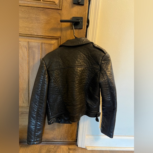 LeatherJacket! TopShop leather jacket. - Picture 6 of 7